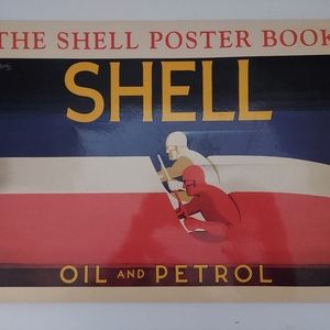 Vintage Shell Oil Poster Book from UK London 🇬🇧